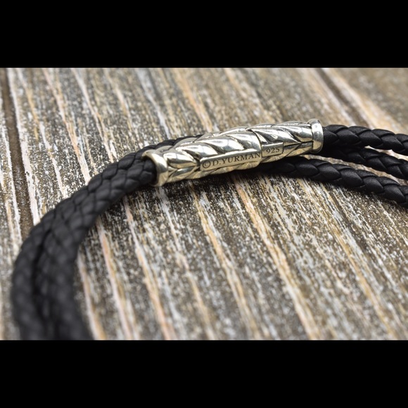 David Yurman Triple Wrap Bracelet in Black - Picture 3 of 3